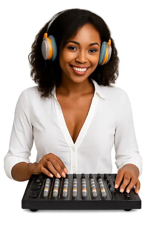radio Streaming vrouw