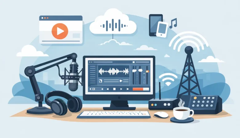 Hoe begin je een internetradiozender?
